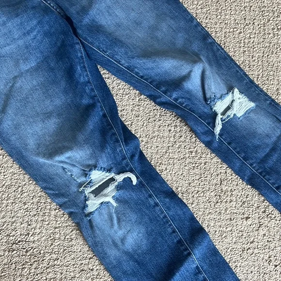 Men’s Skinny Ripped Jeans - Picture 2 of 8